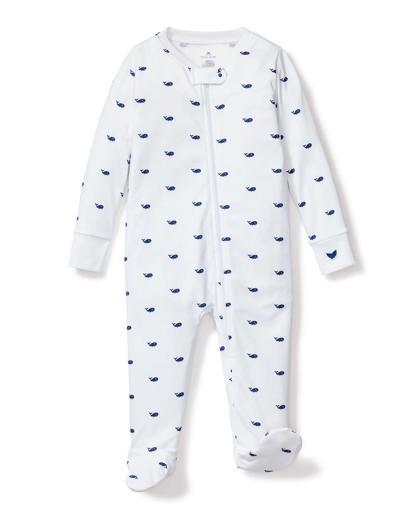 whales Pima Romper