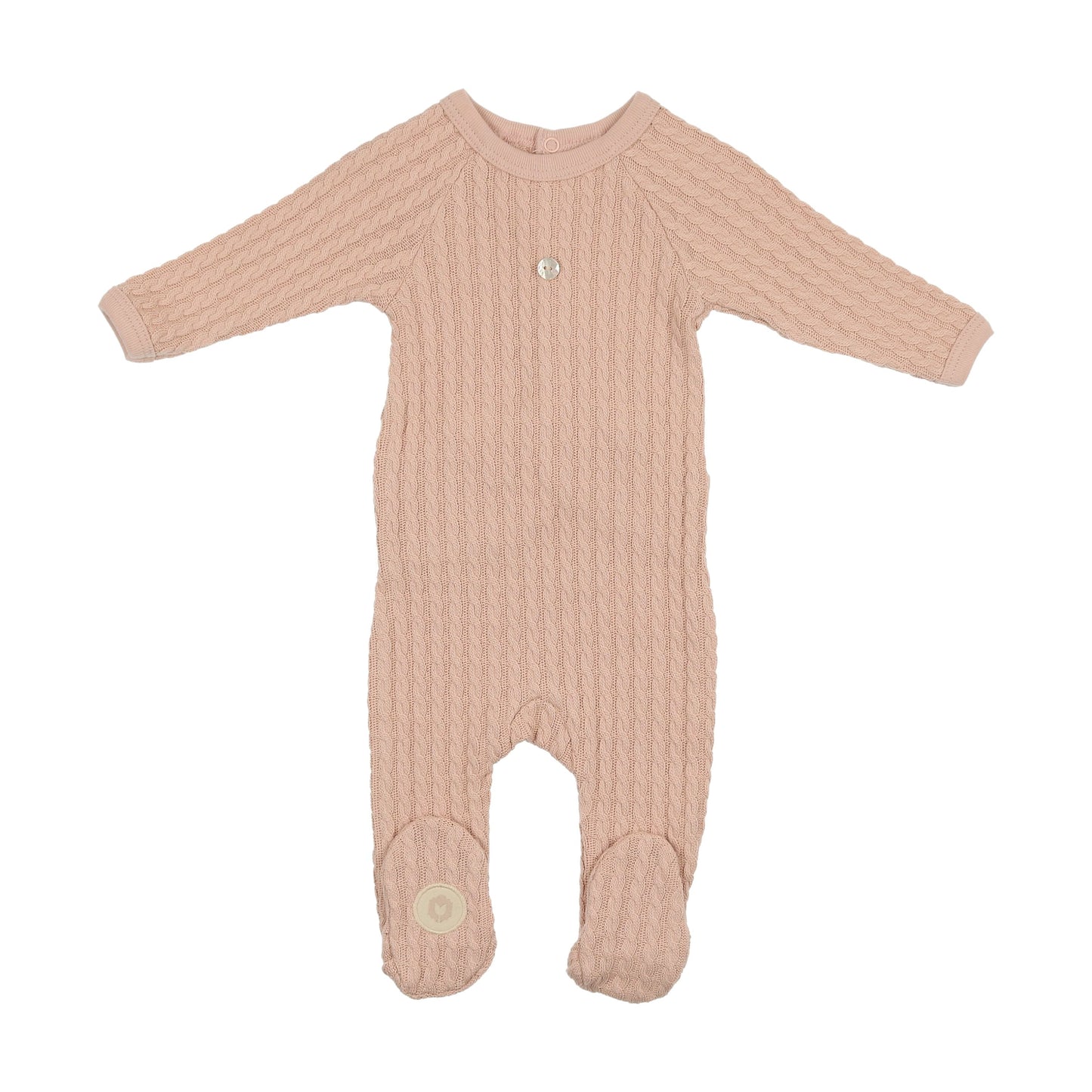 Cable Knit Footie