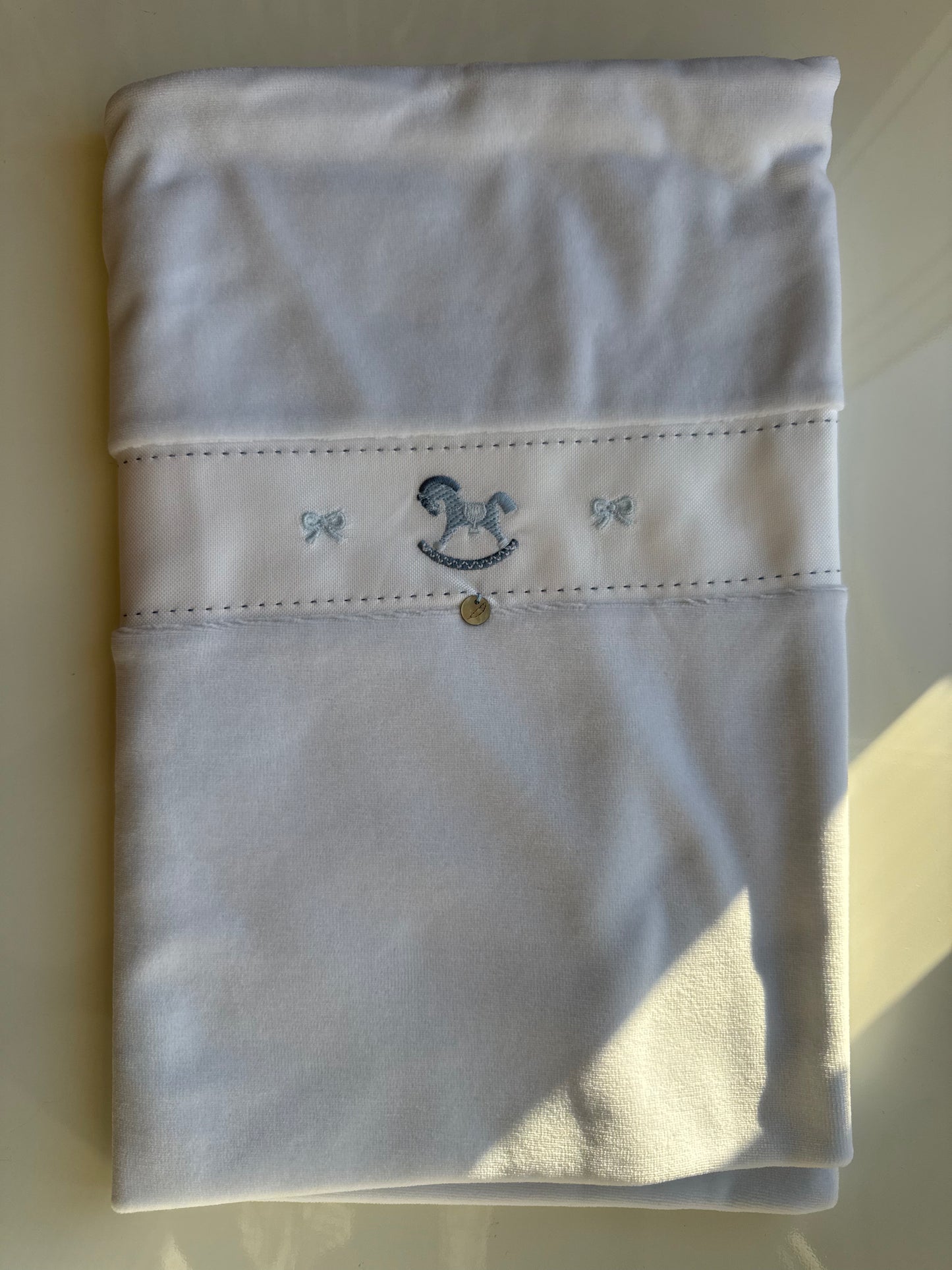 Equestrian Velour Blanket