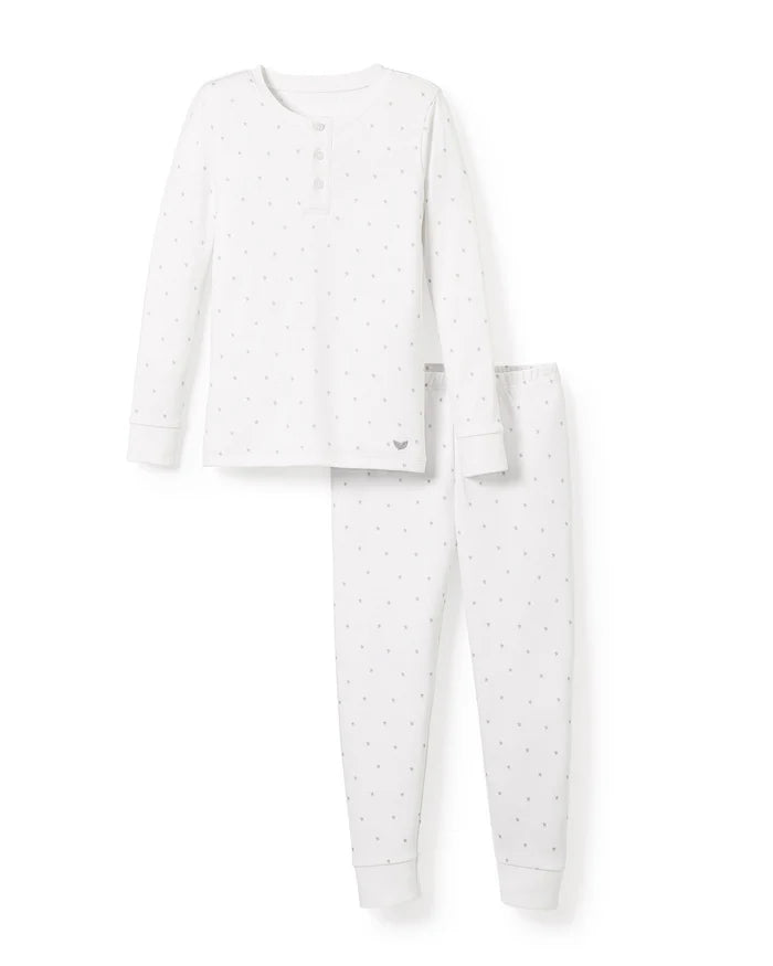 Grey Stars tight fit pajamas