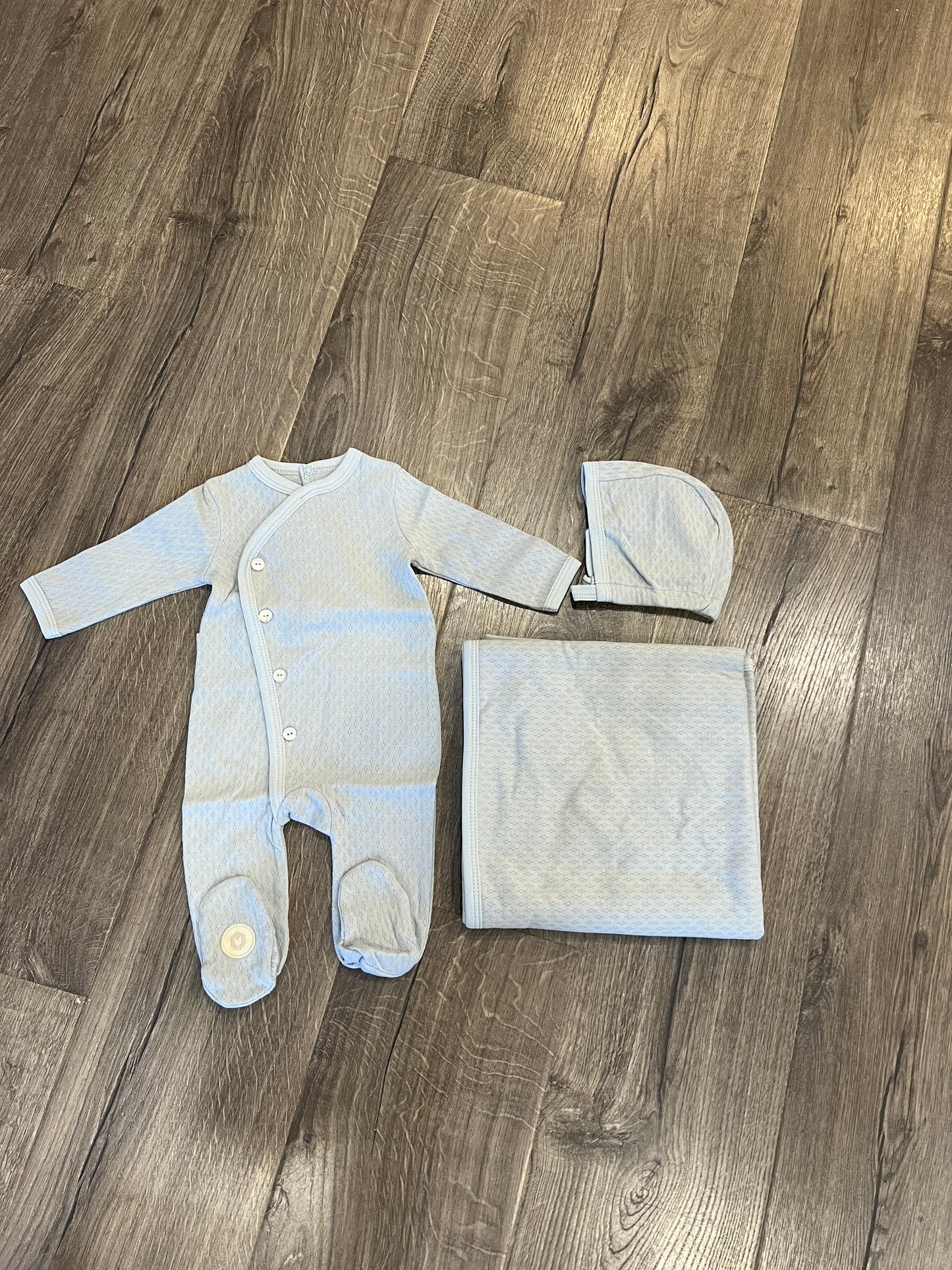 Posh Pointelle Layette Set