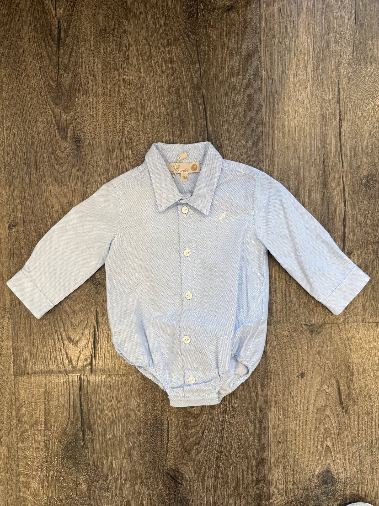 William Button Down Romper