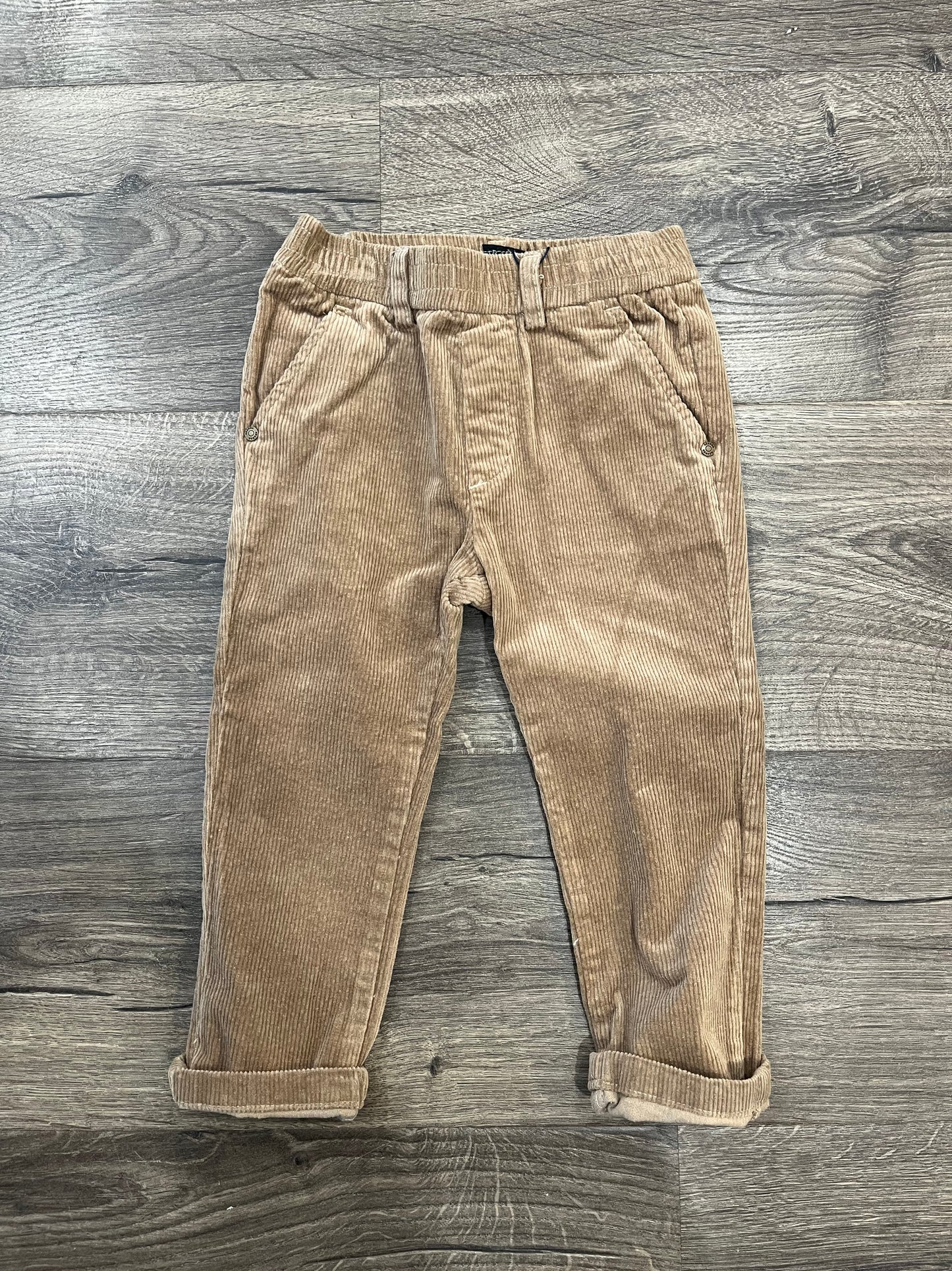 Corduroy woven pants