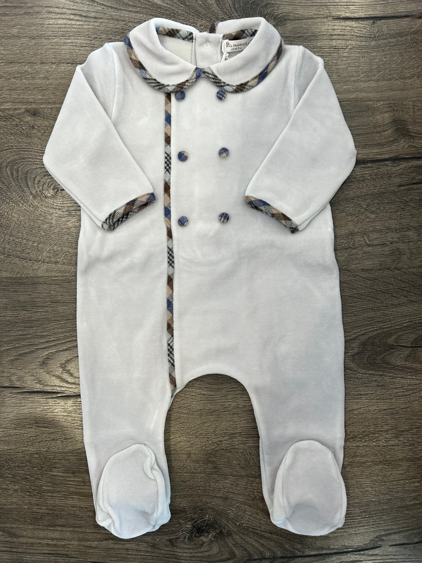 Raymond velour Footie