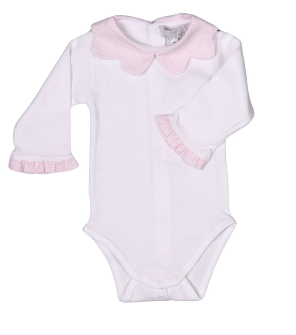 LUCY Collection | Girls White Quilted Cotton Jacket & Trouser Set