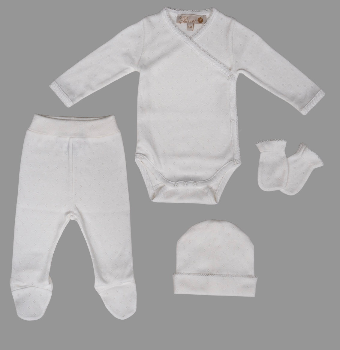Purete Pointelle Essentials Layette Set
