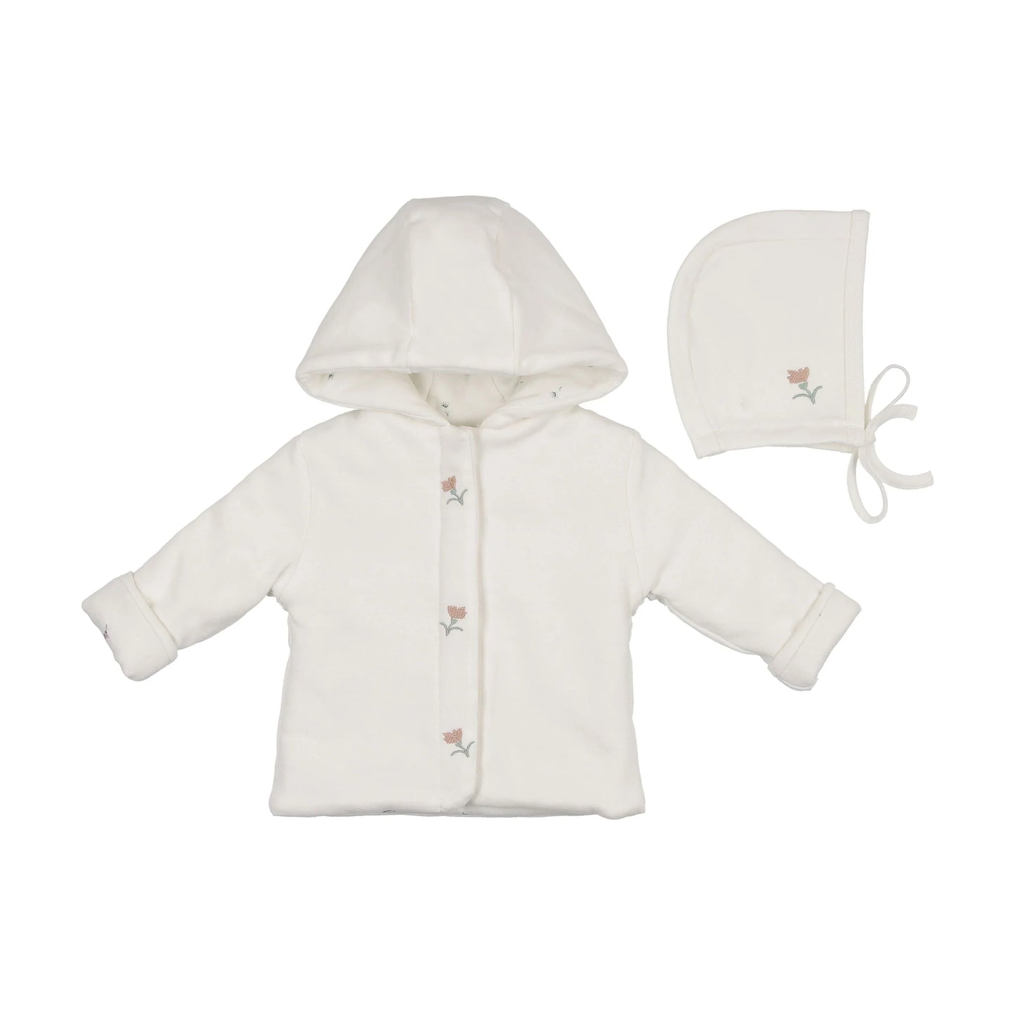 Plush Print Girls jacket Gift Set