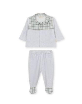 Hazel Velour 2PC Set w/Feet