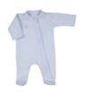 ARNY | Baby Ivory Pima Cotton Zip-Up Pramsuit