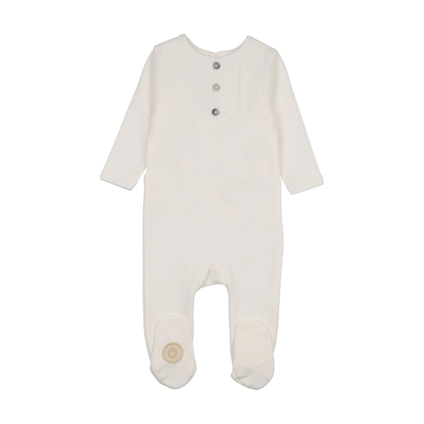 V-Knit Henley Footie