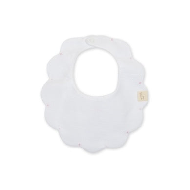 Scalloped Dot Bib