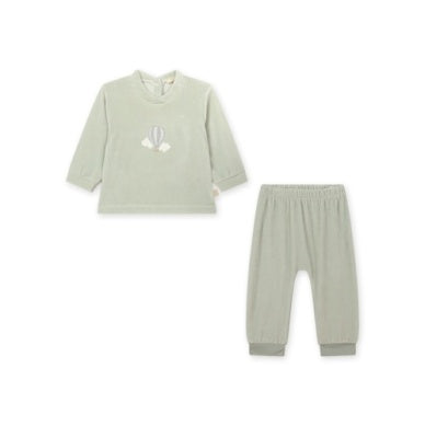 2 Piece Velour Hot Air Balloon Set