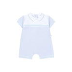 Sporty Chic Collared Romper