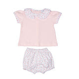 FLORA | T-shirt + Shortie Set