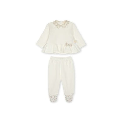 Leila Floral Footed Set