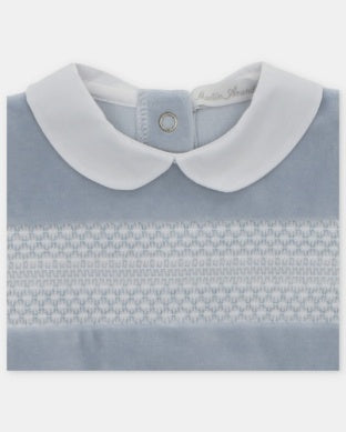 Smock Sweet Dreams velour footie