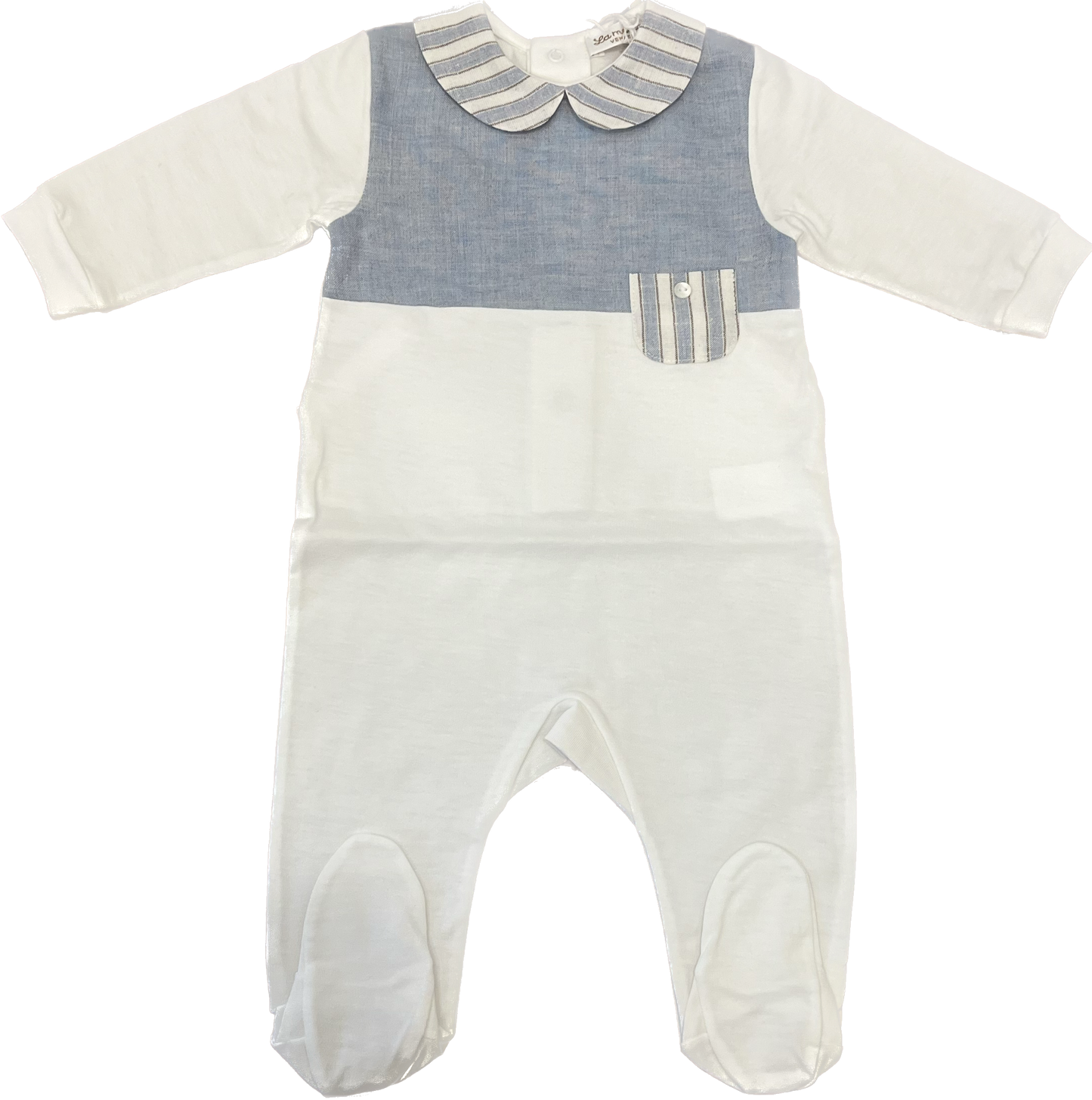 Panna boys stripe footie