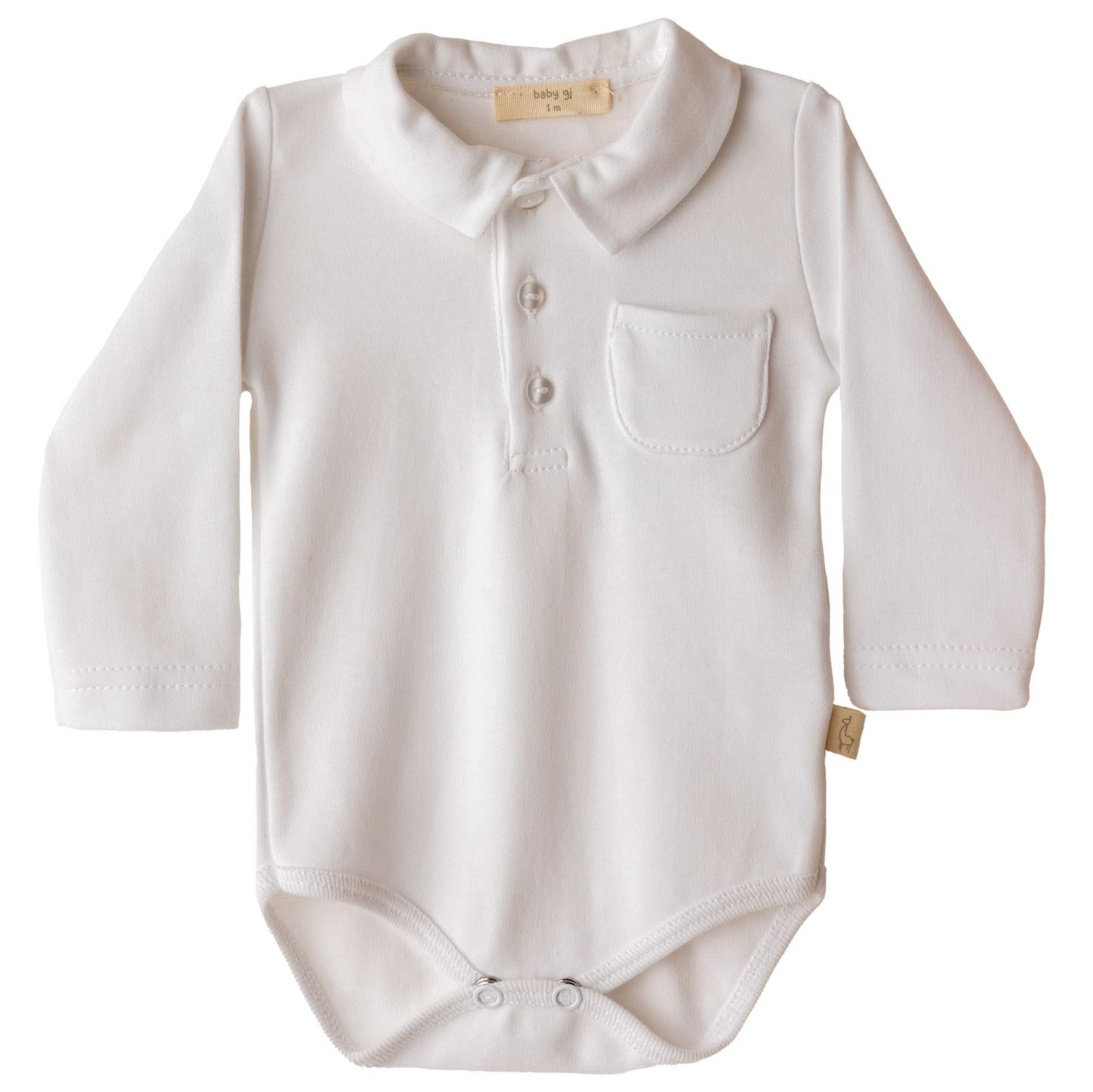Long sleeve collared onesie