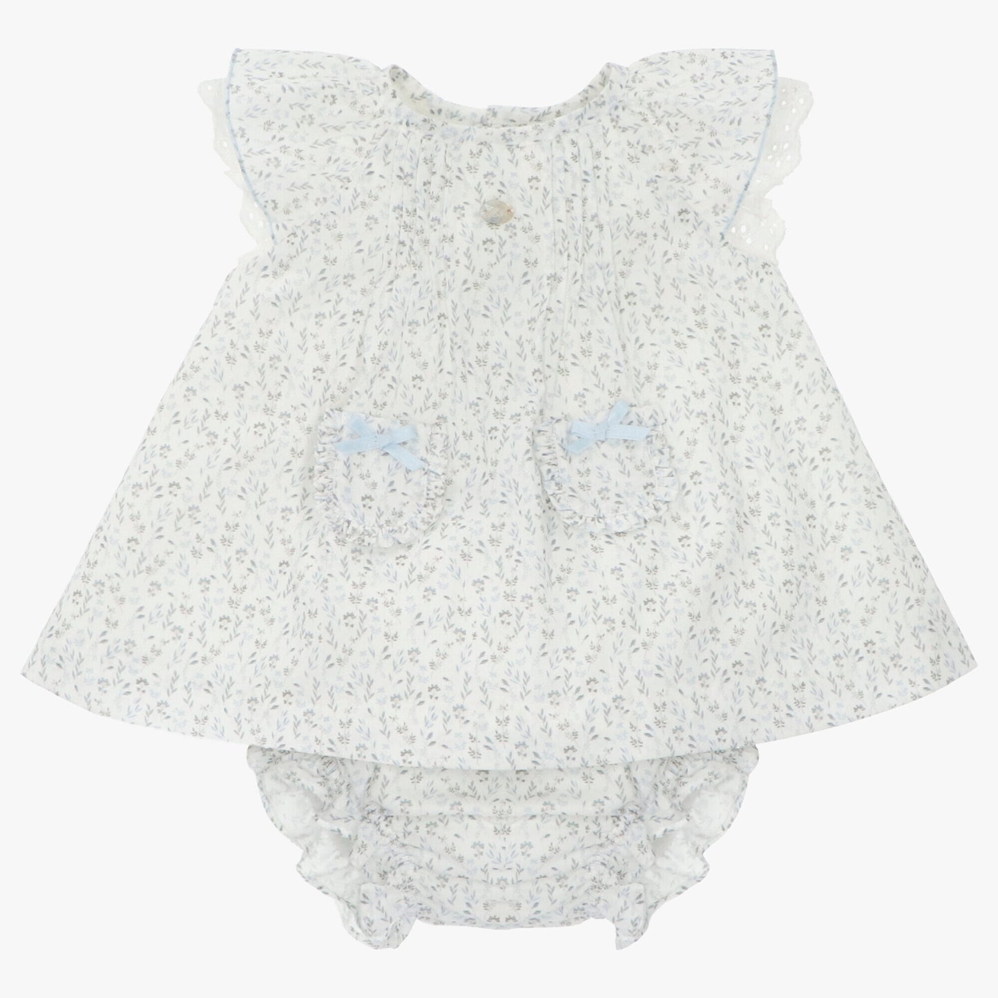 Floral dress and bloomer set