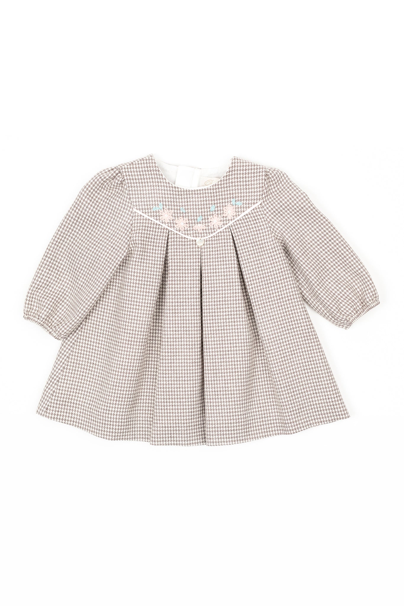 Printed patterned dress