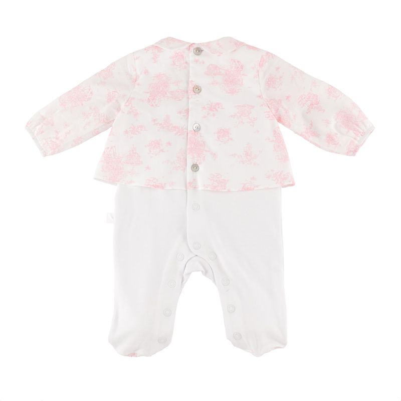 Toile Printed Footie