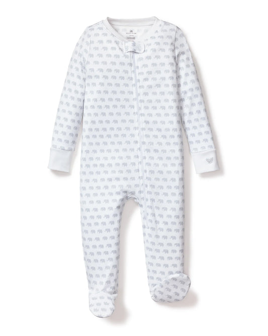 Grey Elephants Pima Romper