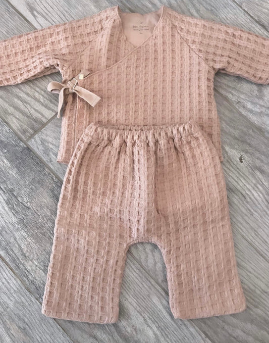 Bebe waffle baby set