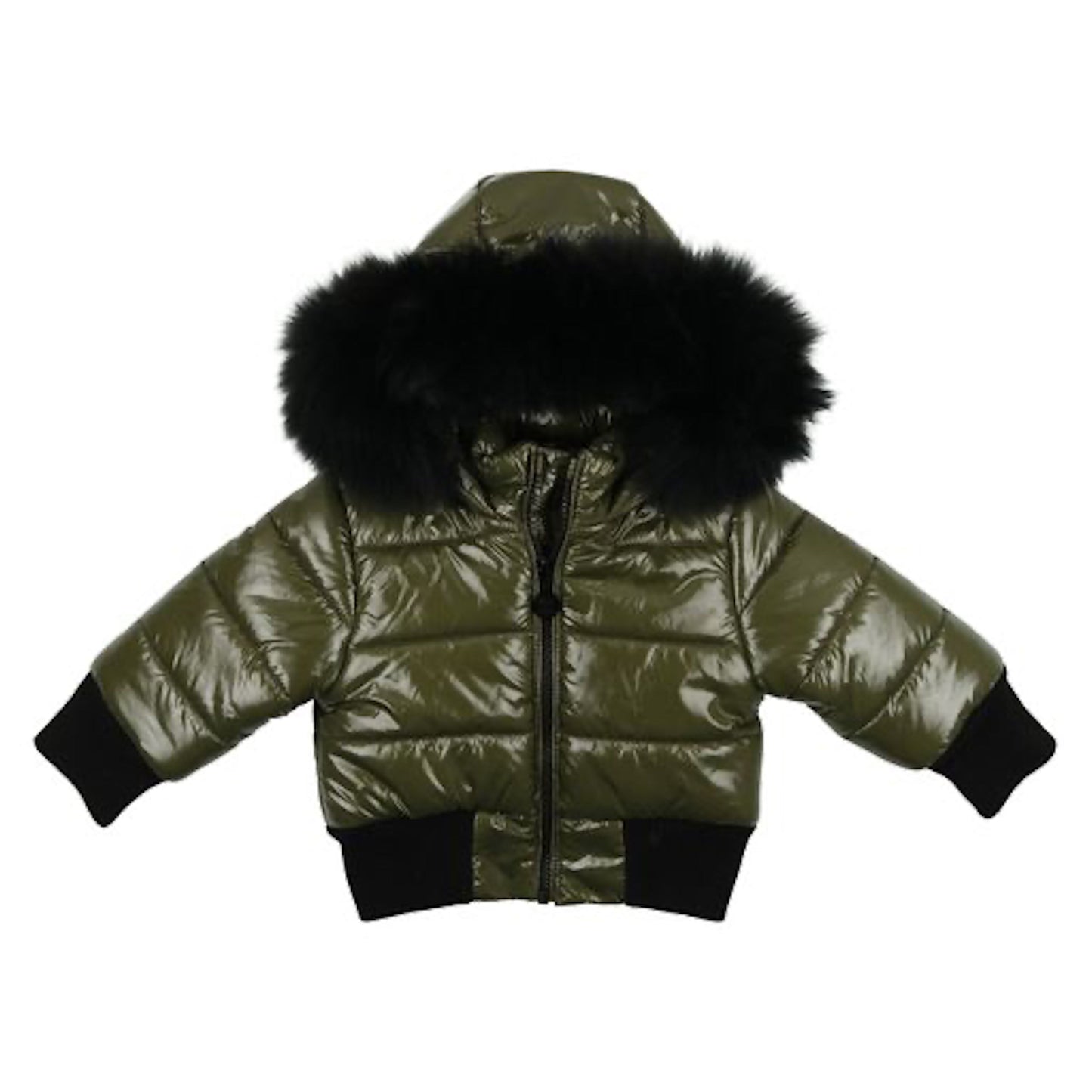 Rib and Ruff Jacket