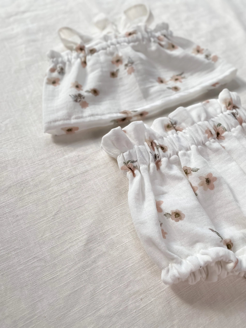 Floral muslin top