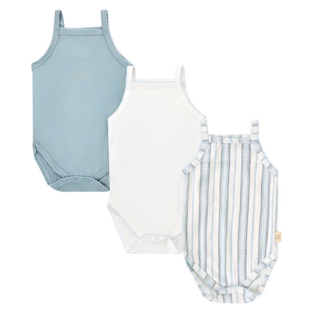 Bubani Onesies Multi Color (3 pack)