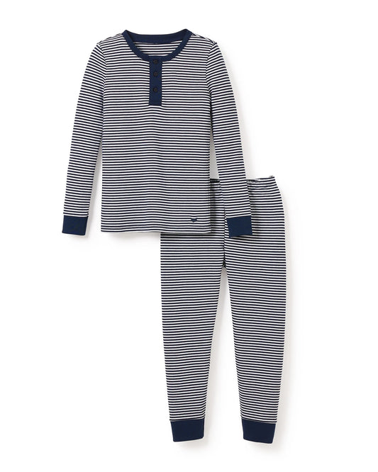 Navy Stripes Tight Fit Pajama