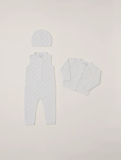 COZYCHIC CHECKERED POINTELLE B  CREAM