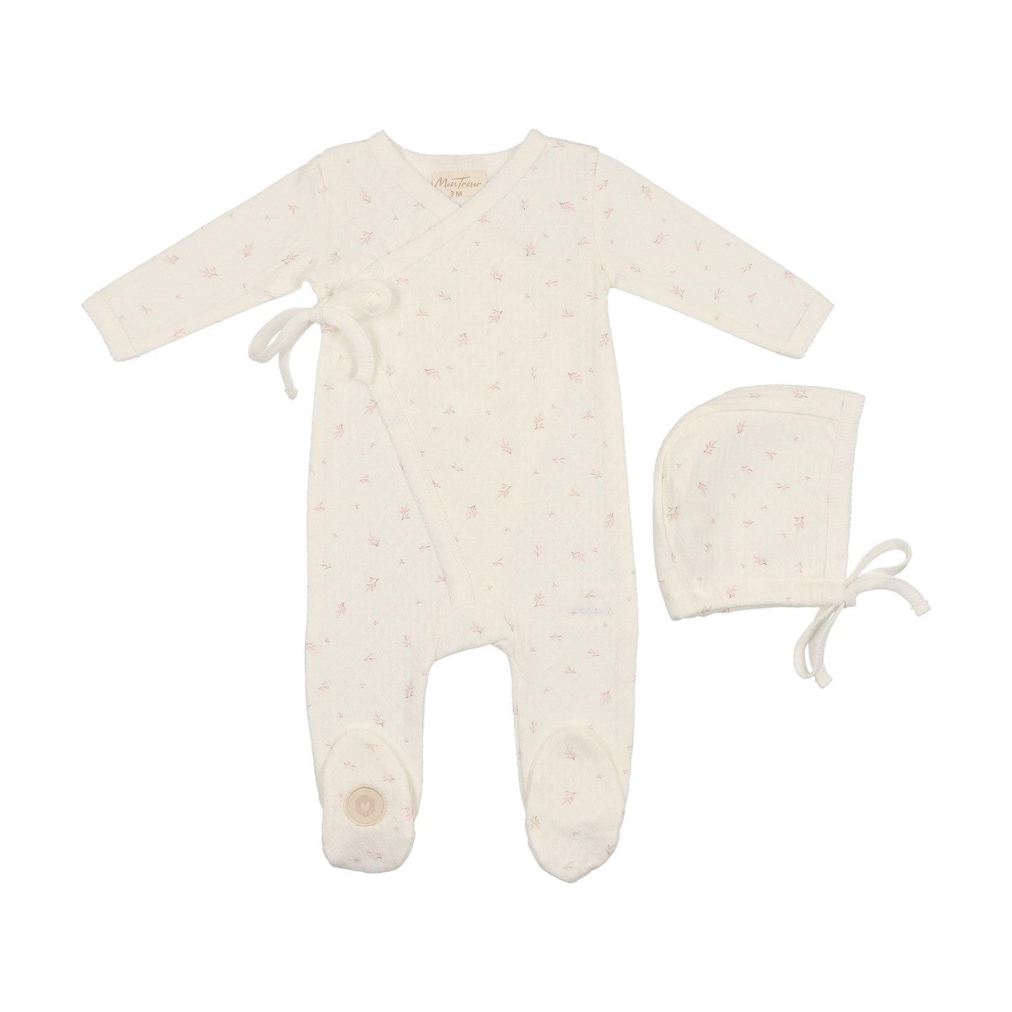 Leaf Print Wrap Gift Set