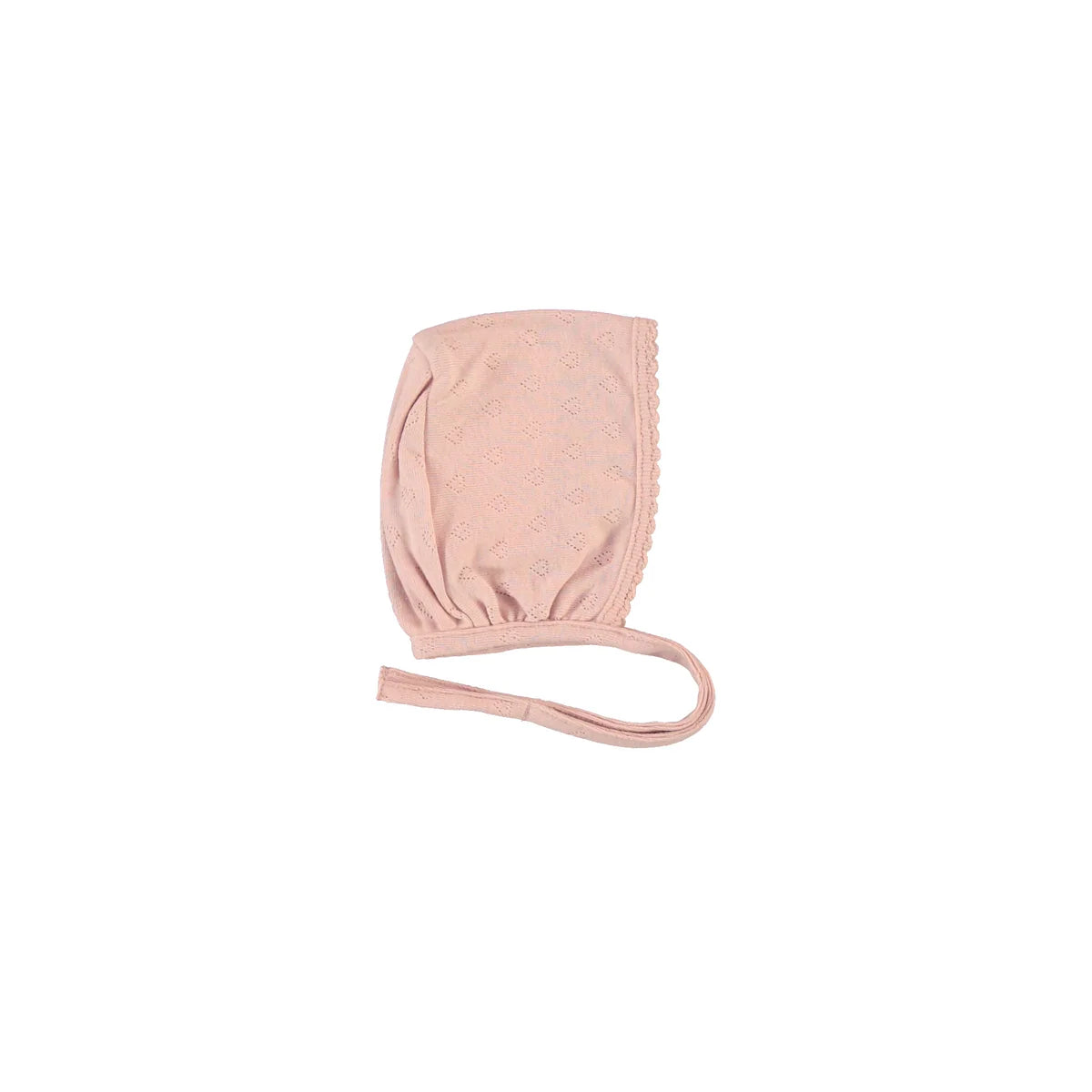 Bebe Heart Bonnet Heart Pointelle