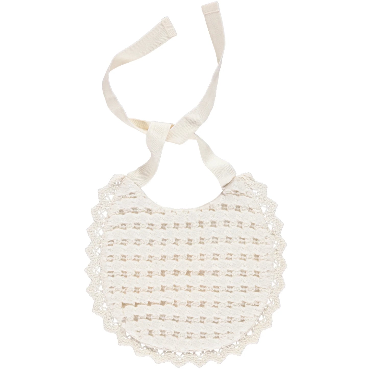 Bebe waffle bib mauve