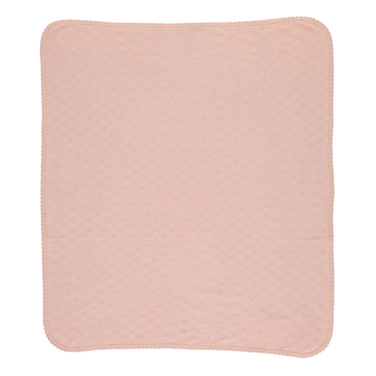 Bebe Heart Blanket Heart Pointelle