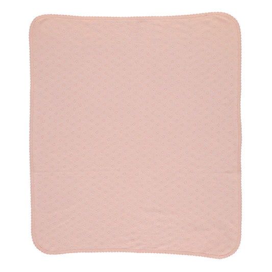 Bebe Heart Blanket Heart Pointelle