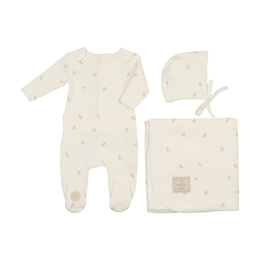 Cascade of Blossoms Layette  Set