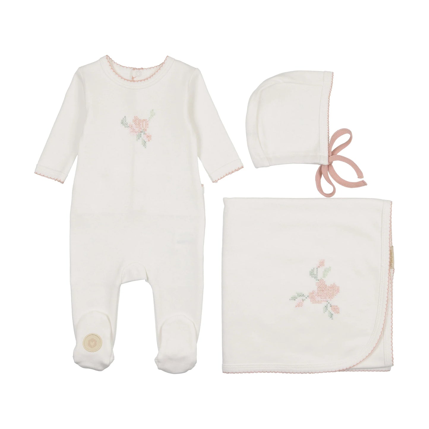Heirloom Blossom Layette Set