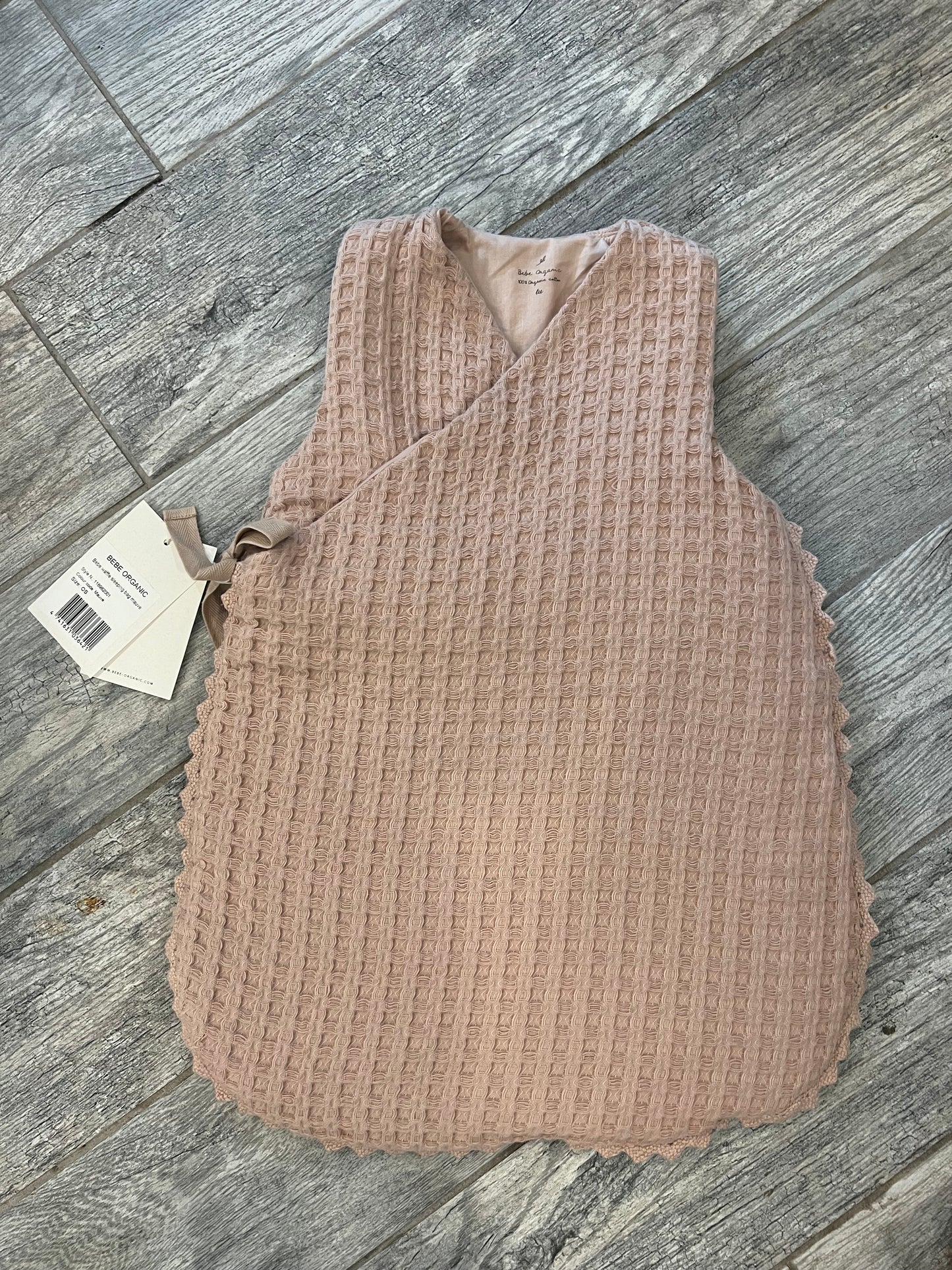 Bebe waffle sleeping bag mauve