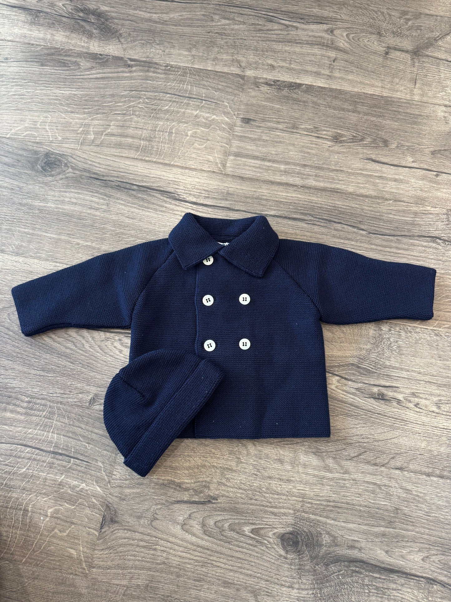 Frilo Baby Knit Jacket & Hat Set SS 26