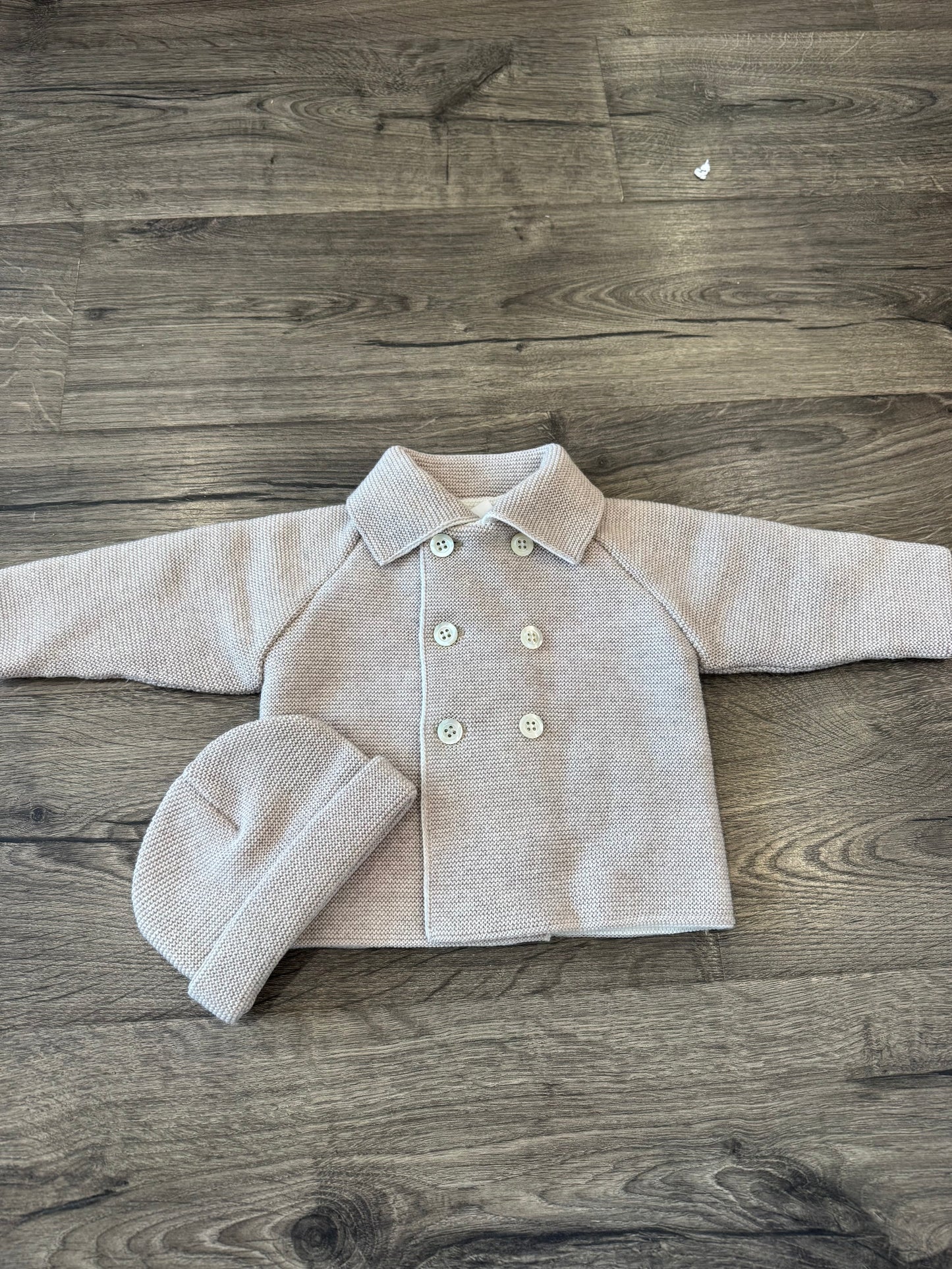 Frilo Baby Knit Jacket & Hat Set SS 26