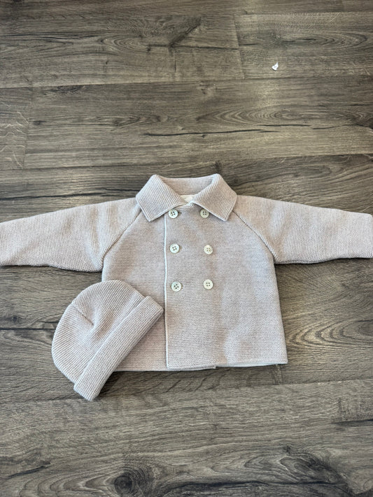 Frilo Baby Knit Jacket & Hat Set SS 26