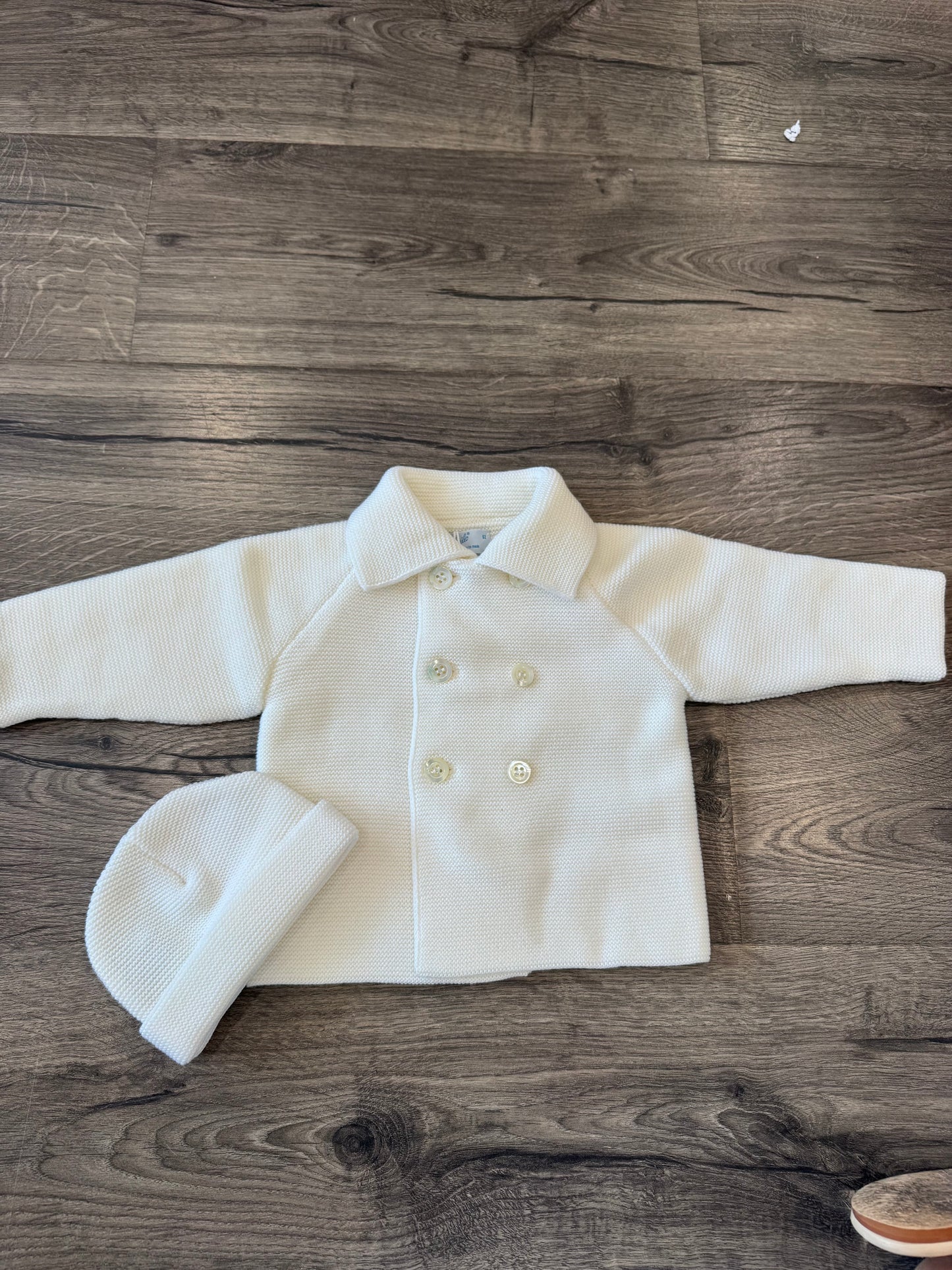 Frilo Baby Knit Jacket & Hat Set SS 26