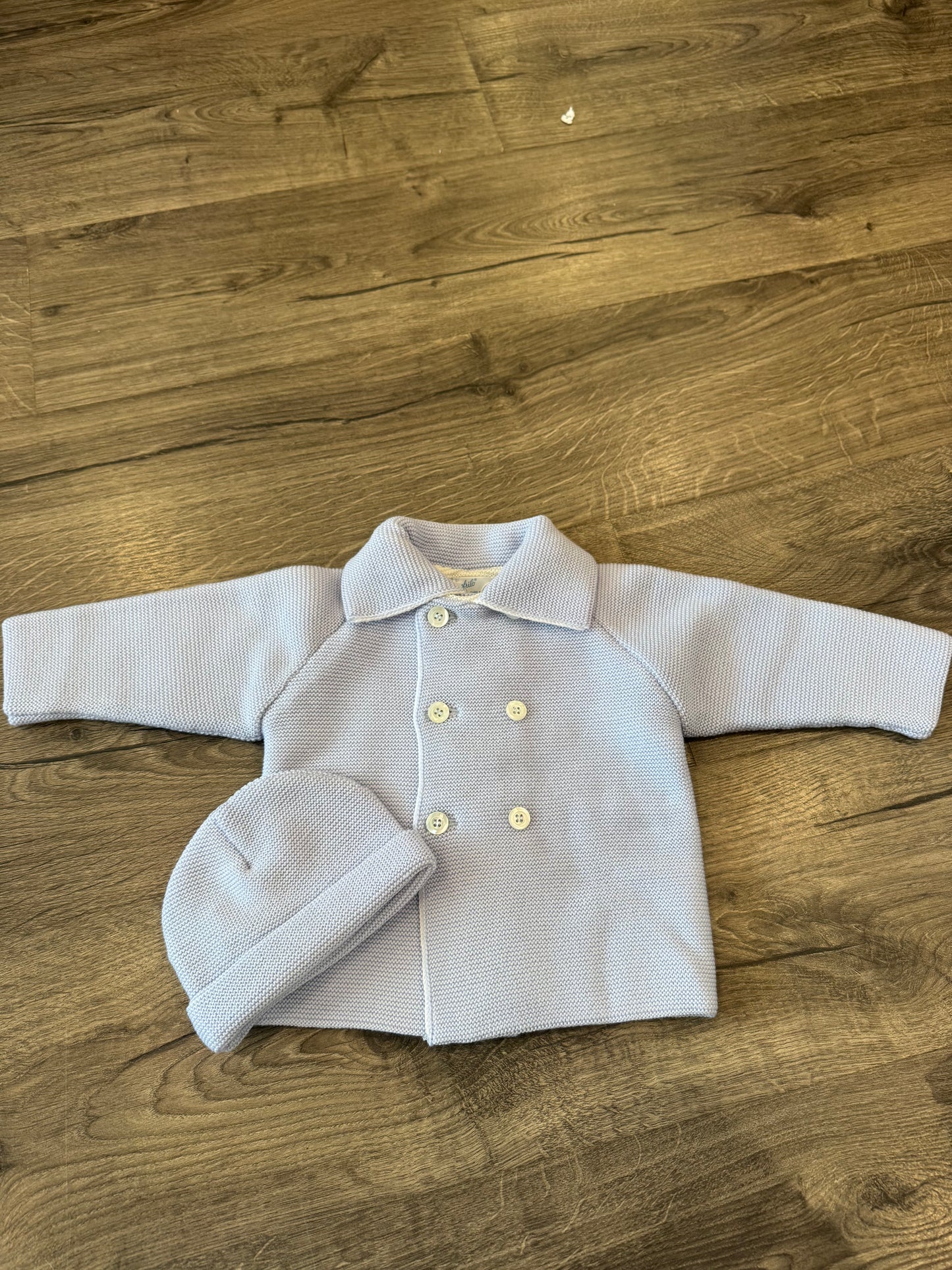 Frilo Baby Knit Jacket & Hat Set SS 26