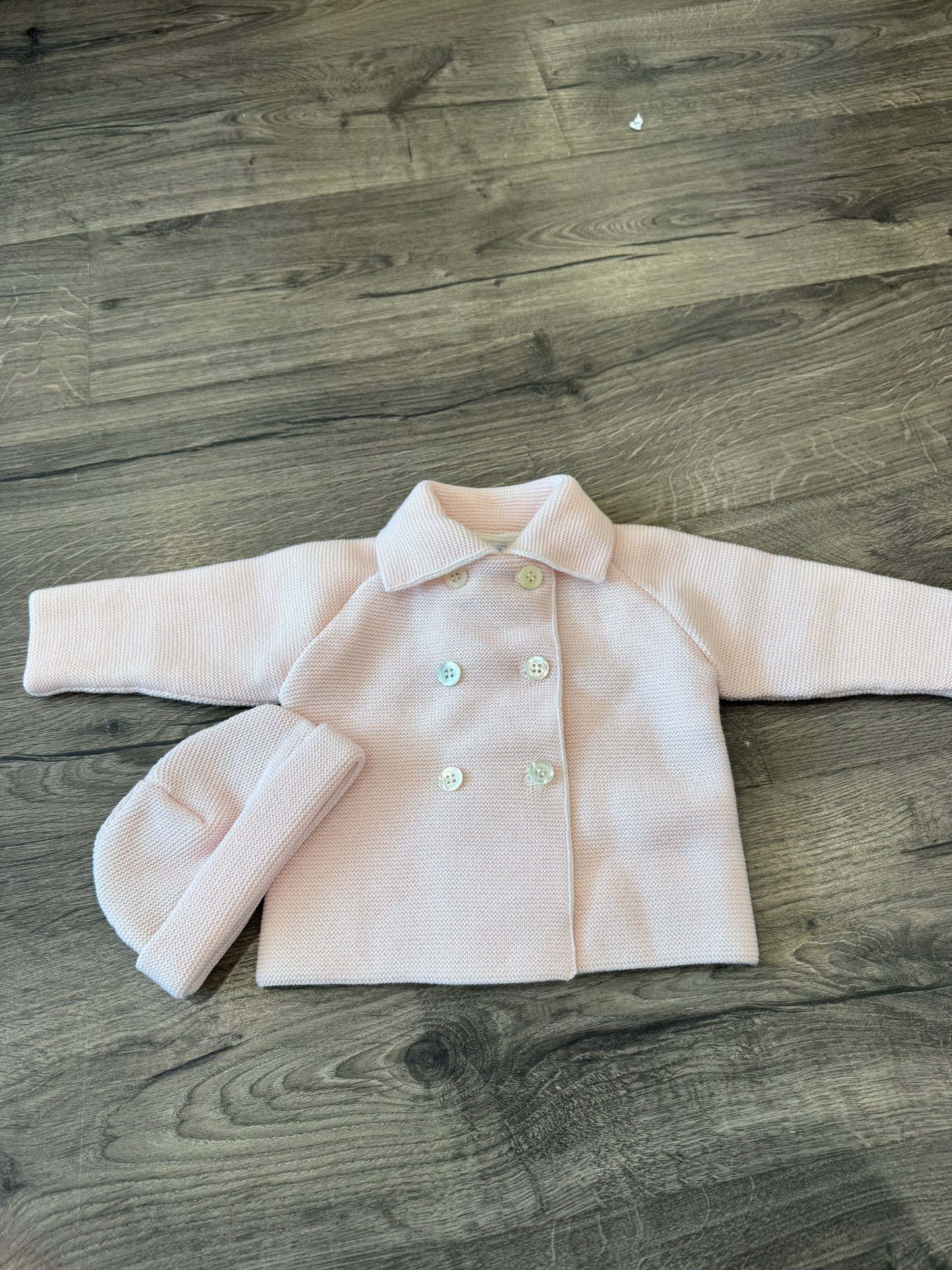 Frilo Baby Knit Jacket & Hat Set SS 26