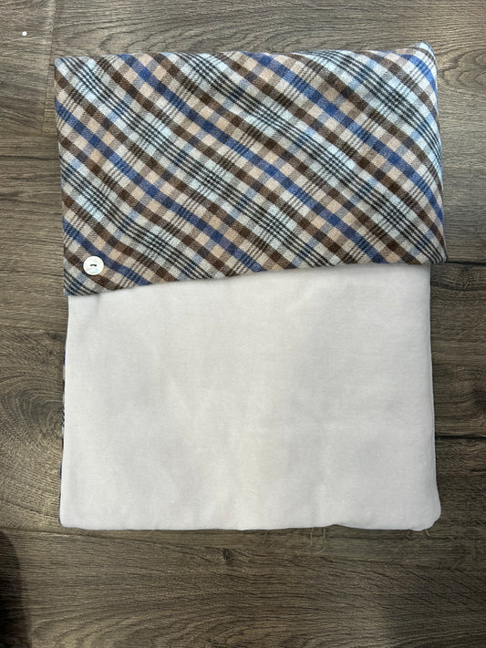 Raymond velour Plaid Blanket