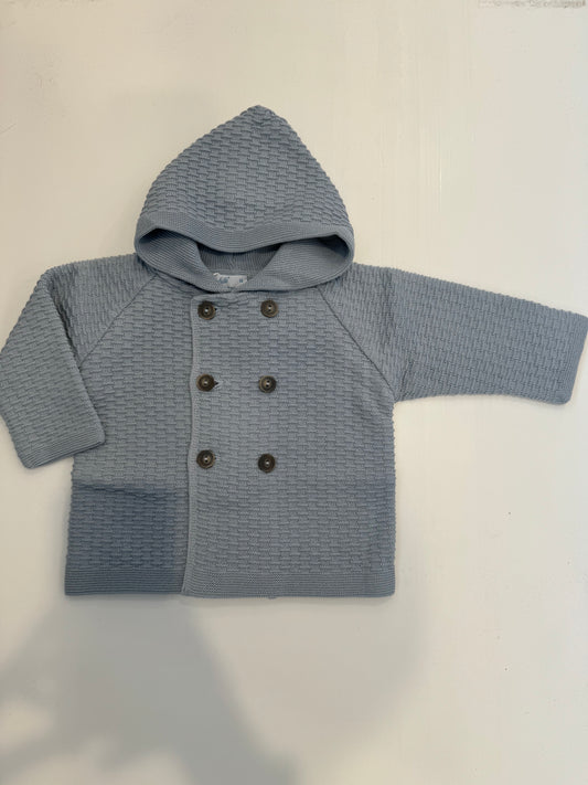 Wrap knit jacket