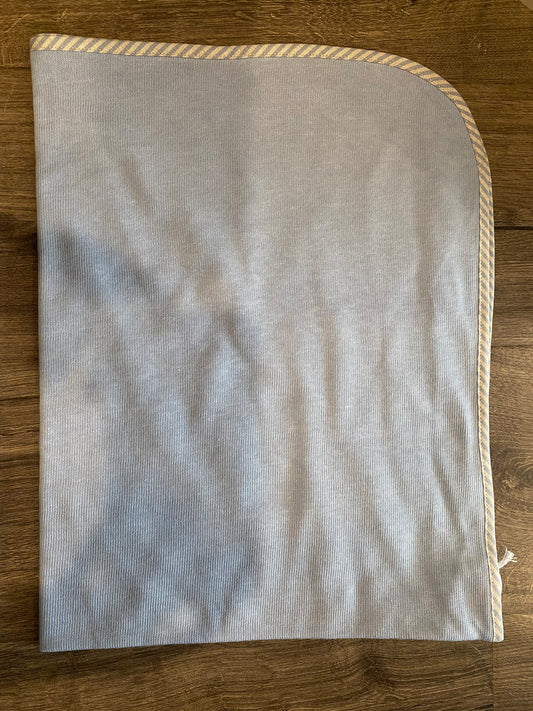 Noah Blue Knit Blanket
