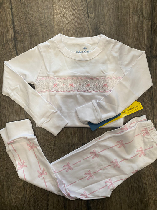 Amelia's Classics Smocked Long Pajamas